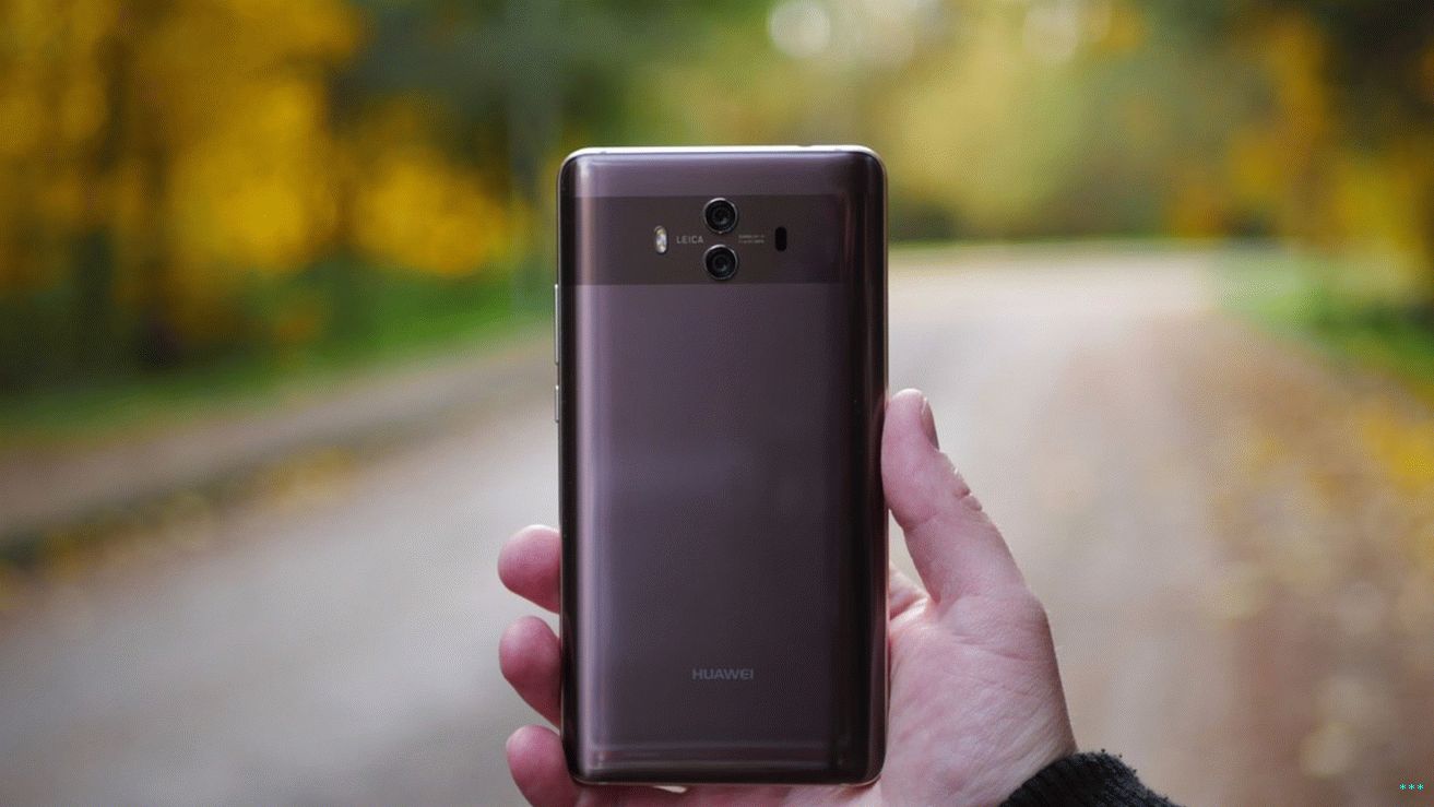 Huawei Mate 10 Pro Design 30