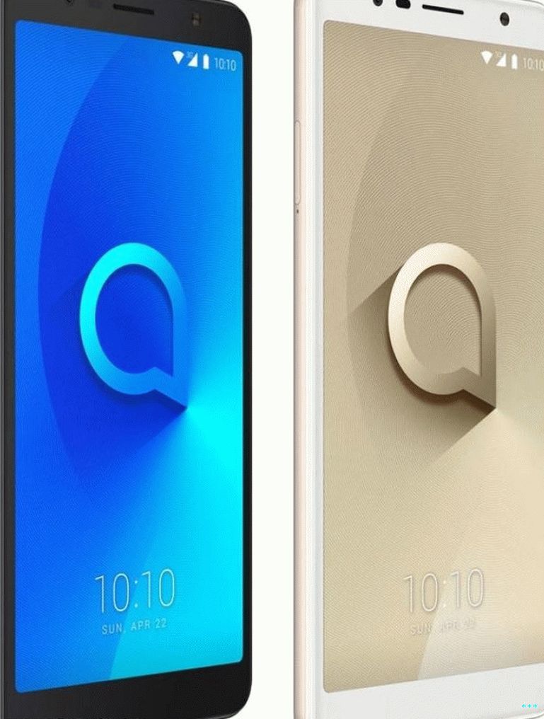 Alcatel 3C Black Gold