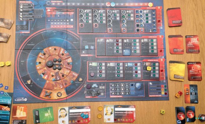 The game in play.