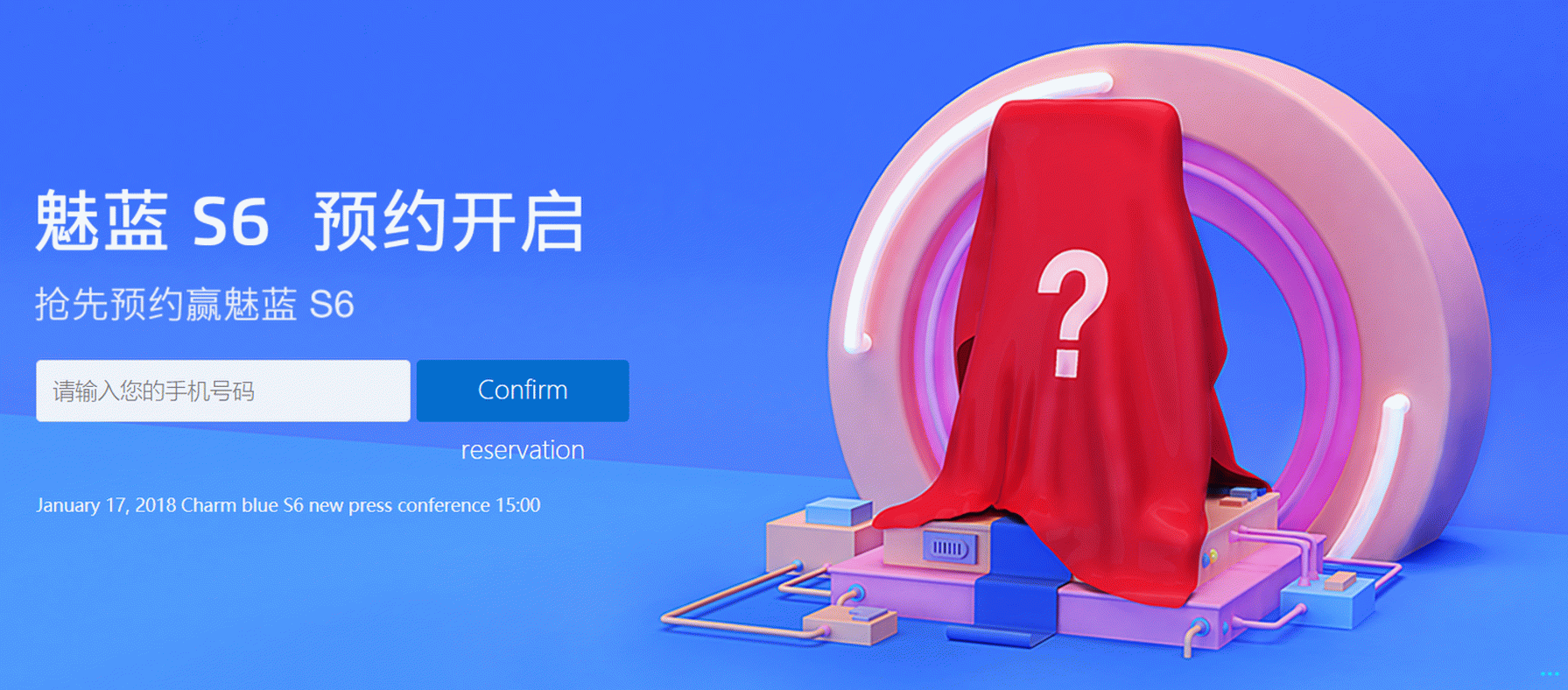 Registrace Meizu M6s