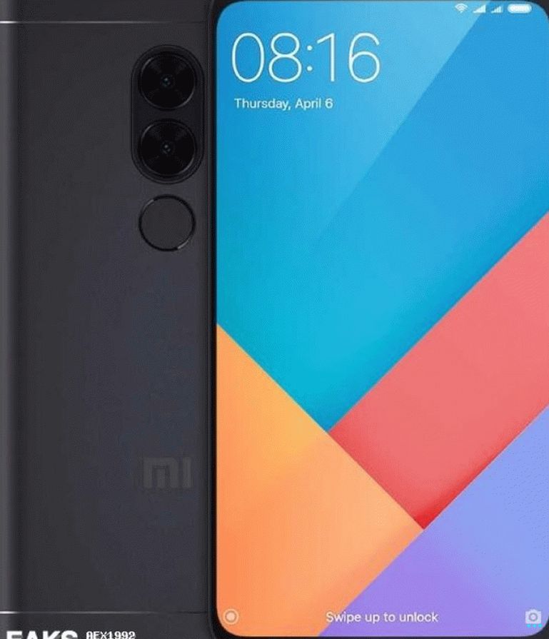 Redmi Note 5 render