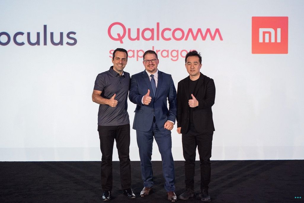Oculus, Xiaomi a Qualcomm