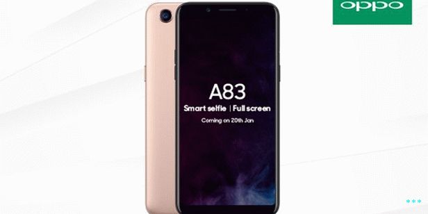 OPPO A83 Indie zahájena 20. ledna