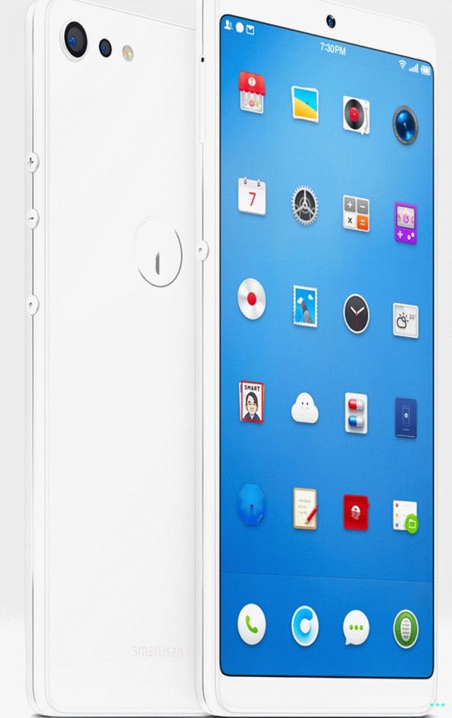 Smartisan Nut Pro 2 Pure White vystupoval