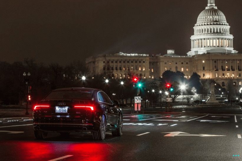 Dopravní signály ve Washingtonu, DC, nyní mohou mluvit s vaším autem - pokud je to Audi
